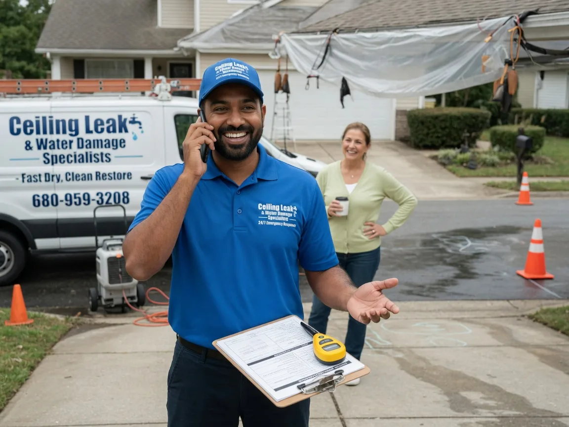 Ceiling Leak Cleanup Beaver, OR FAQs